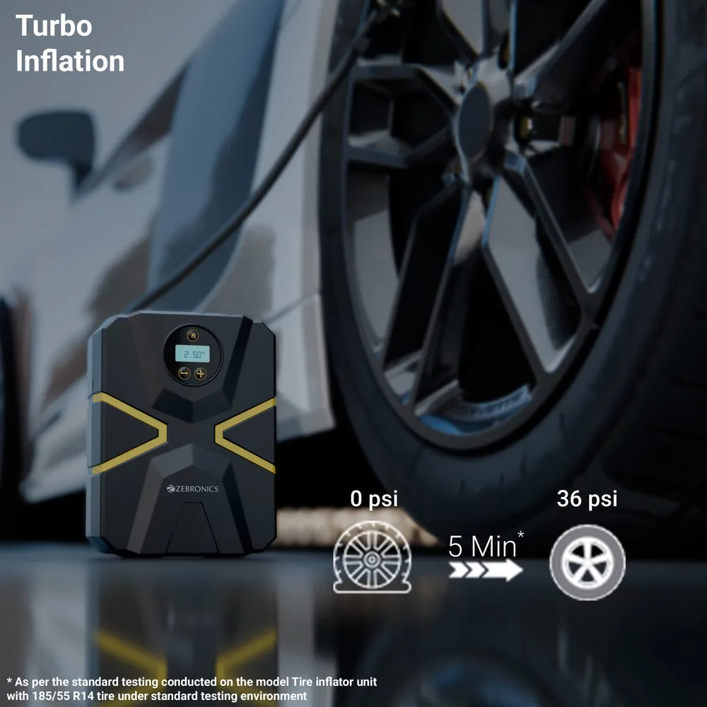 Zebronics Tire Inflactor Zeb 22TIW view 8